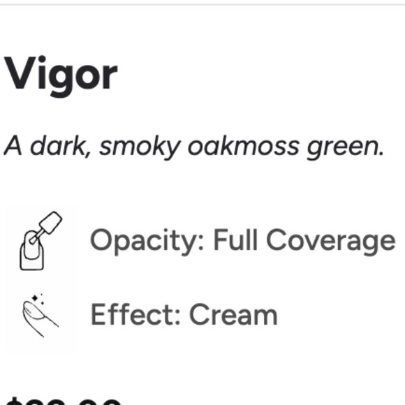 Dazzle Dry Nail Polish 'Vigor' Green Grey Step 3 - Picture 4 of 8